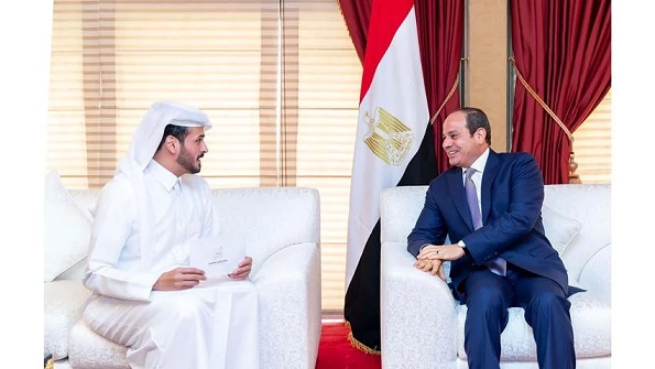 الرئيس السيسي في حواره مع وكالة الأنباء القطرية يؤكد على حتمية التمسك بمفهوم الدولة الوطنية